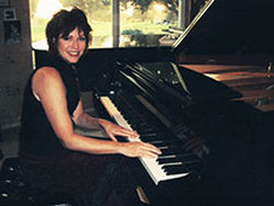 Deborah Aitken at a charity performance at the home of legendary jazz greats Paul Smith and Annette (Warren) Smith